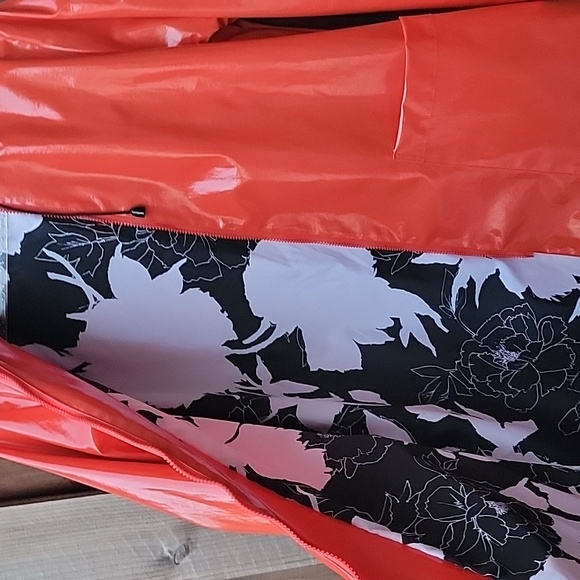 MYCRA PAC A-line slicker  hooded rain jacket coat Large - Picture 8 of 13